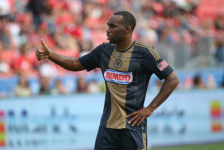 Union midfielder Amobi Okugo is in the last year of his contract. (Tom Szczerbowski/USA Today Sports)