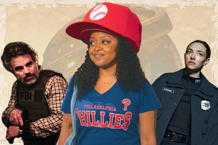 photo collage of philly area actors nominated for golden globes