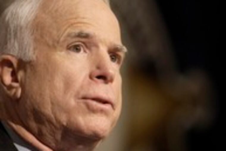 Republican presidential candidate Sen. John McCain , R-Ariz., has both experience and integrity.