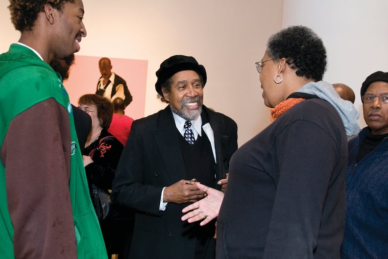 The late Barkley Hendricks, a graduate of the Pennsylvania Academy of the Fine Arts, is one PAFA artist with a print edition executed by the Brodsky Center. Photo credit: Linda Johnson.