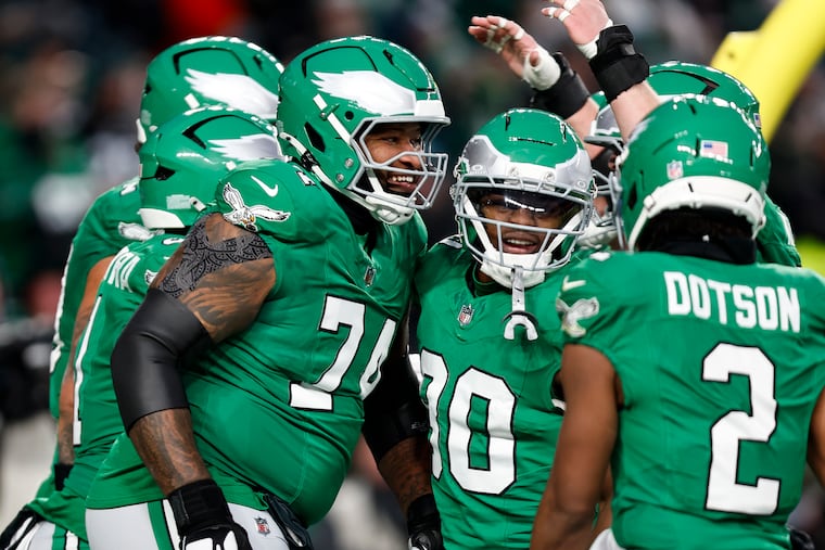 What we're watching, literally, when it comes to Sunday's wild-card matchup between the Eagles and San Francisco 49ers is definitely worth your time.