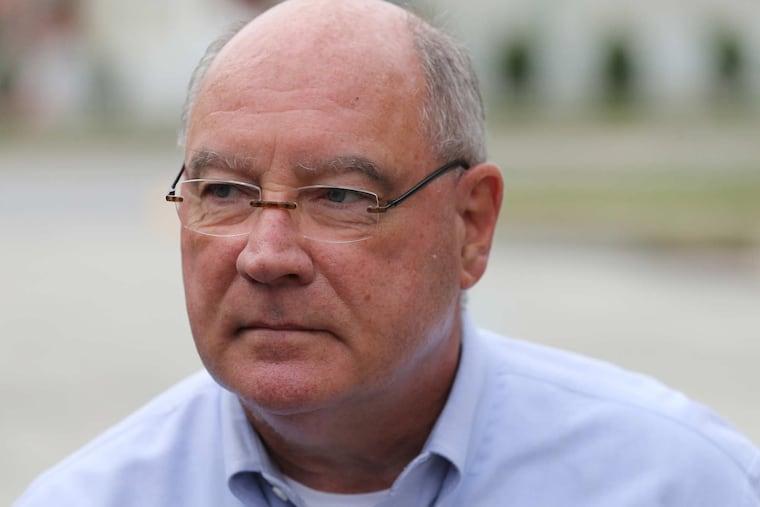 Radnor Township Commissioner Philip Ahr was arraigned at District Court in Newtown Square.