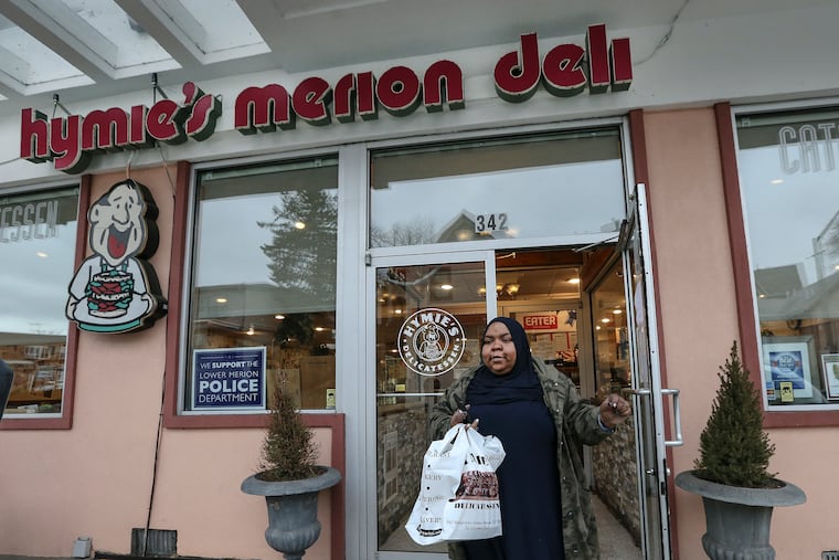 Hymie's Deli, on Montgomery Avenue in Lower Merion Township, as seen in 2020.