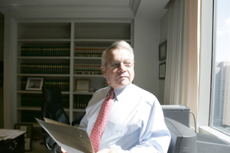 Common Pleas Court Judge Benjamin Lerner will lead the state high court's study. (David Swanson / Staff Photographer)