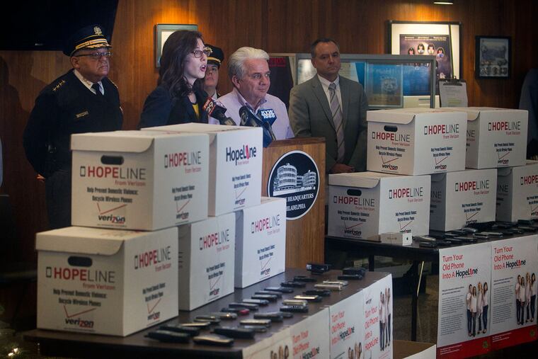 Katie Wildes of Women Against Violence said getting a separate phone represents a “transformative moment” for victims who are fleeing life-threatening situations.