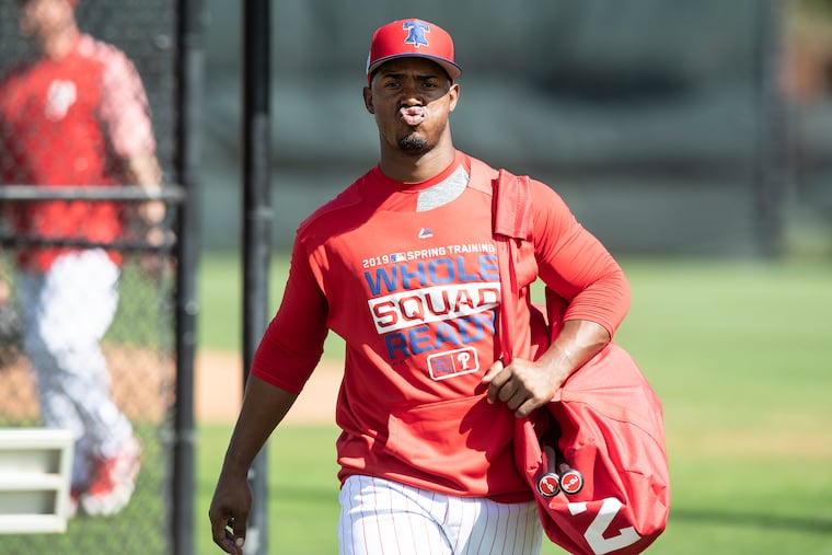 Phillies shortstop Jean Segura