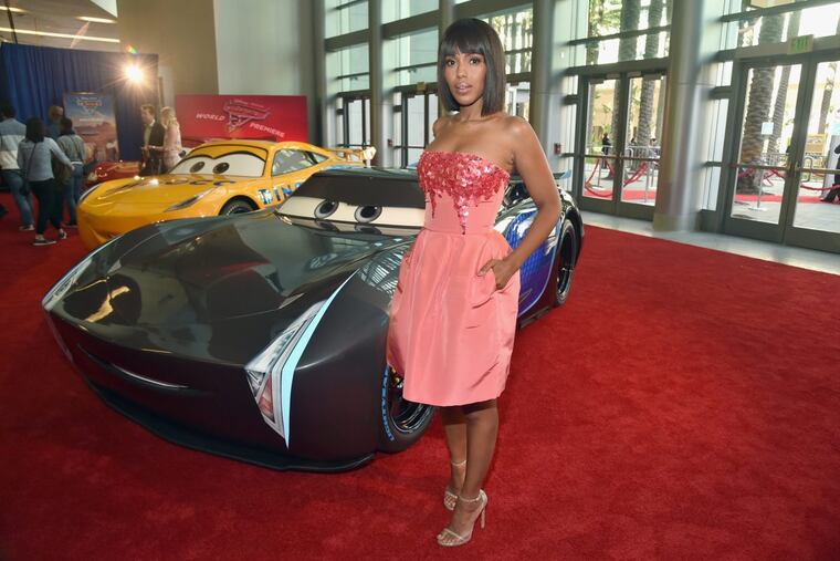 ANAHEIM, CA – JUNE 10: Actor Kerry Washington poses at the World Premiere of Disney/Pixar’s “Cars 3" at the Anaheim Convention Center on June 10, 2017 in Anaheim, California.