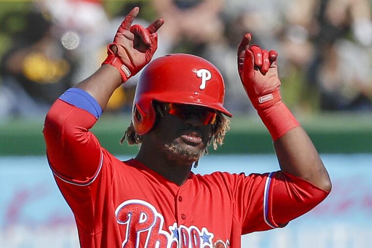 Odubel Herrera is not in new manager Gabe Kapler’s opening-day lineup.