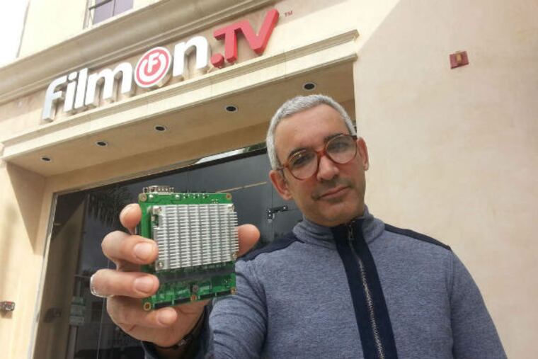 Greek billionaire Alki David. After the high court ruling, he registered his online-streamer FilmOn as a cable company.