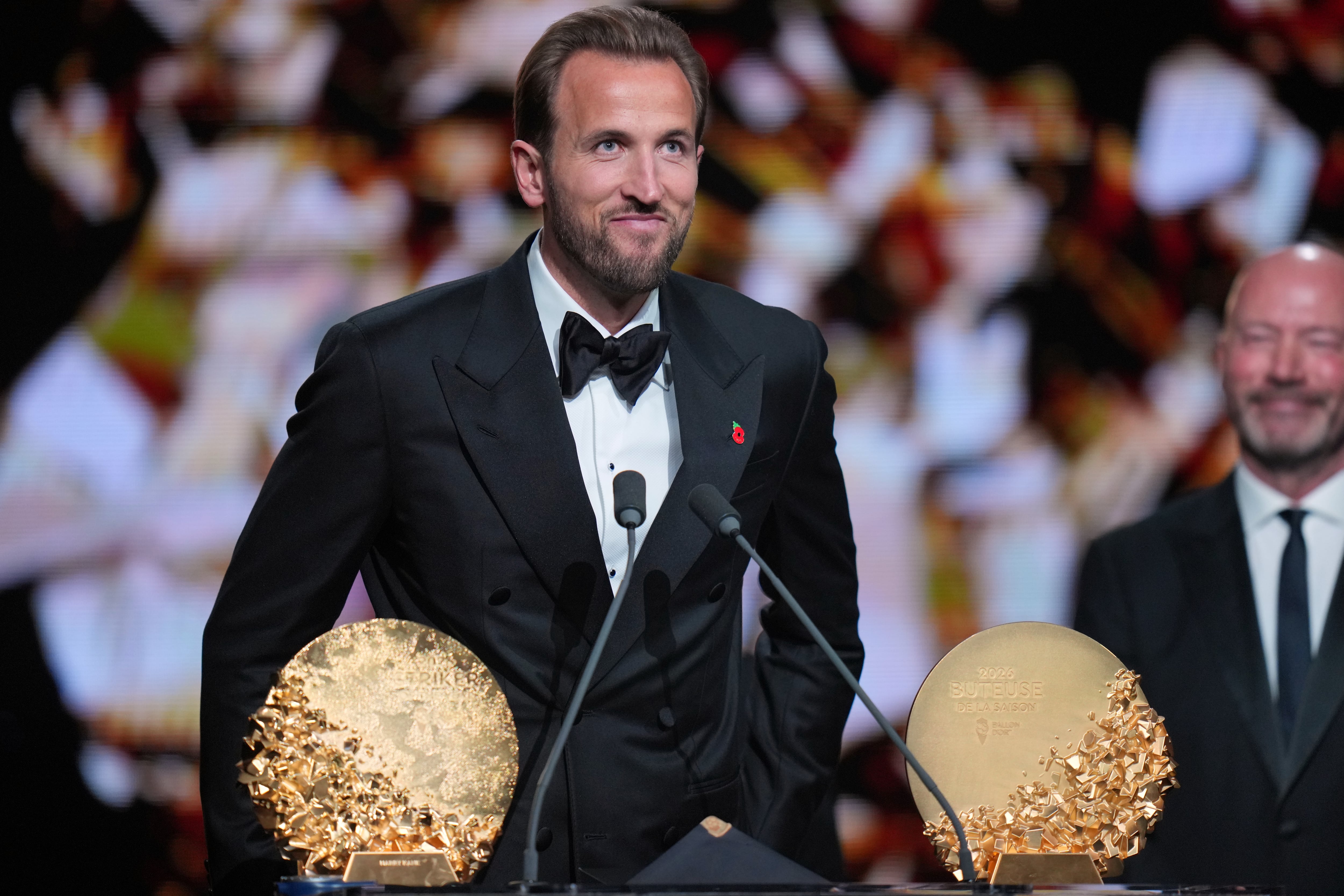 Harry Kane Wins Ballon d’Or, Alexia Putellas Claims Third Women’s Award