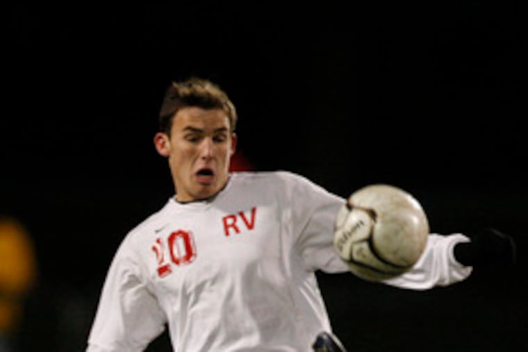 Ryan Finley scored both goals in Rancocas Valley's 2-0 victory over Clifton in the state Group 4 championship.