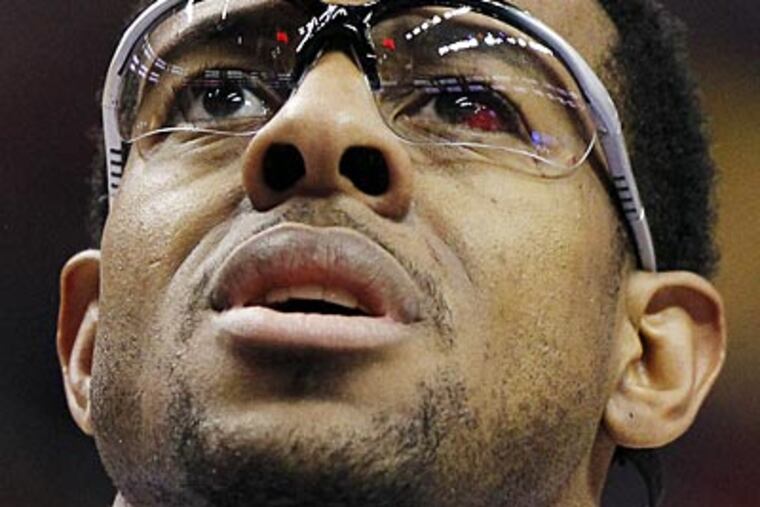 "In Philly, it's not about who you are, it's about what you do for us," Andre Iguodala said. (Alex Brandon/AP)