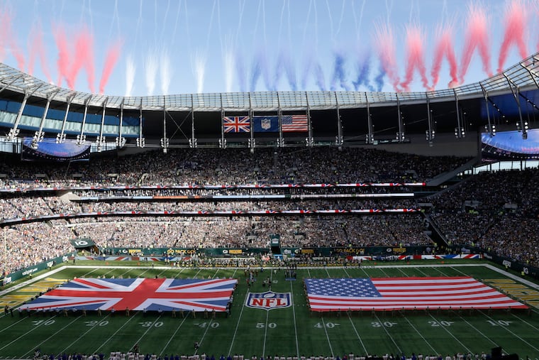 Tottenham Hotspur Stadium will be the site of the Eagles' Week 5 meeting with the Jaguars.