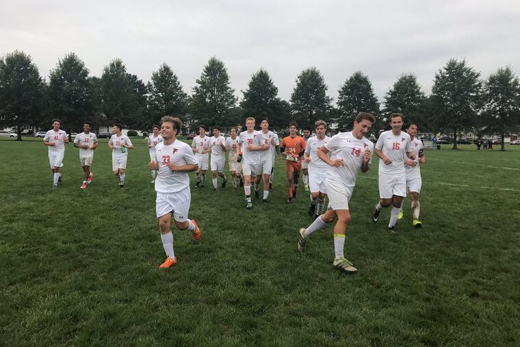 The Pennsbury boys' soccer team defeated Central Bucks East, 3-2, on Friday.