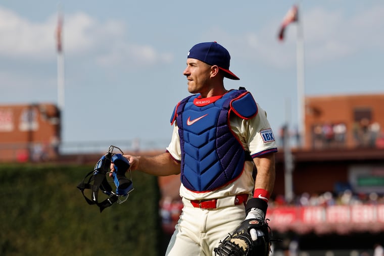 Phillies catcher J.T. Realmuto is eligible for free agency next winter.