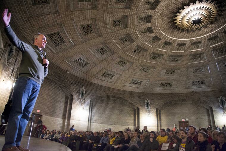 Sen. Bob Casey hosts the first town hall of his reelection campaign at the University of Pennsylvania on Sunday.
