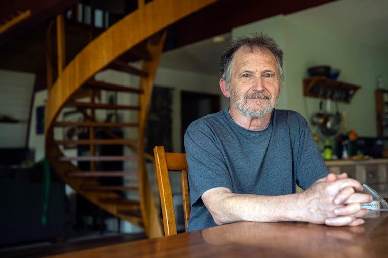 Dan J. Sullivan, a retired teacher who is challenging Sen. Dan S. Sullivan (R-Alaska), at his home in Petersburg, Alaska, on Aug. 13, 2026. Dan J. Sullivan won a spot on the general-election ballot on Tuesday, Aug. 24, 2026. His emergence from the state’s nonpartisan primary poses a headache for the incumbent. (Christopher Miller/The New York Times)