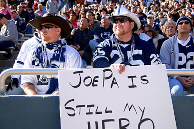 Penn State sold just 3,500 tickets for its bowl appearance, far short of the allotment it had to buy, (Jeff McWhorter/AP)