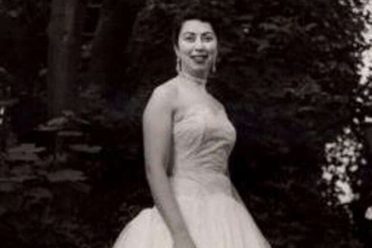 Ethel F. Semser performing in France. She was a linguist in addition to being an opera singer.