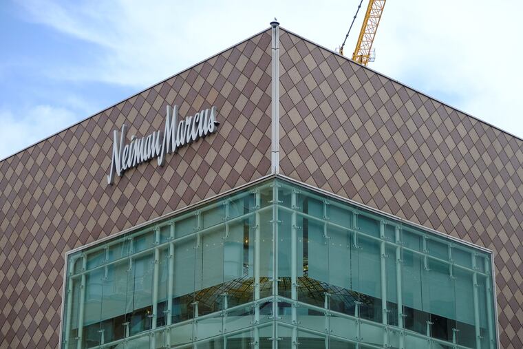 The Neiman Marcus department store at Union Square in San Francisco.