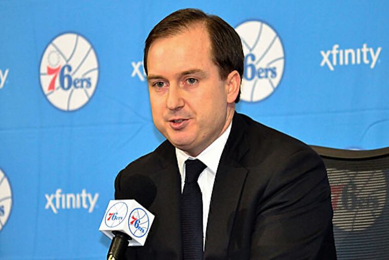 76ers general manager Sam Hinkie. (C.F. Sanchez/Staff Photographer)
