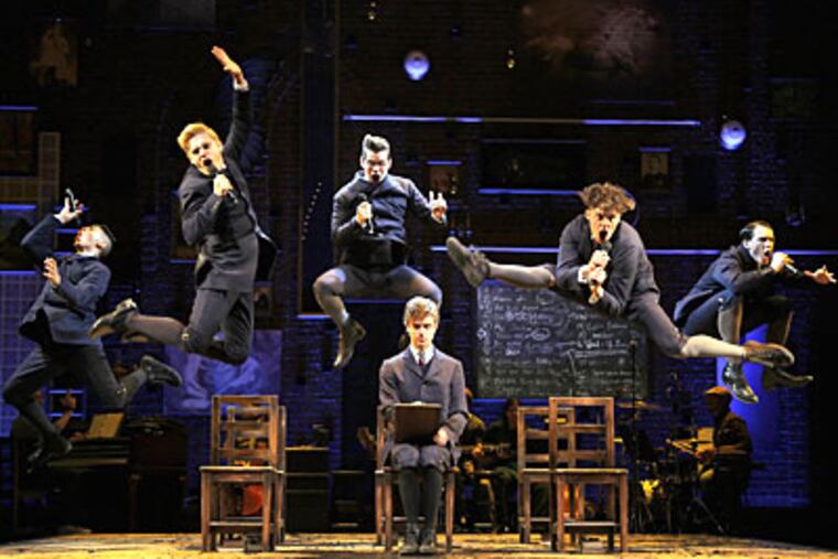A scene from the traveling production of "Spring Awakening."
