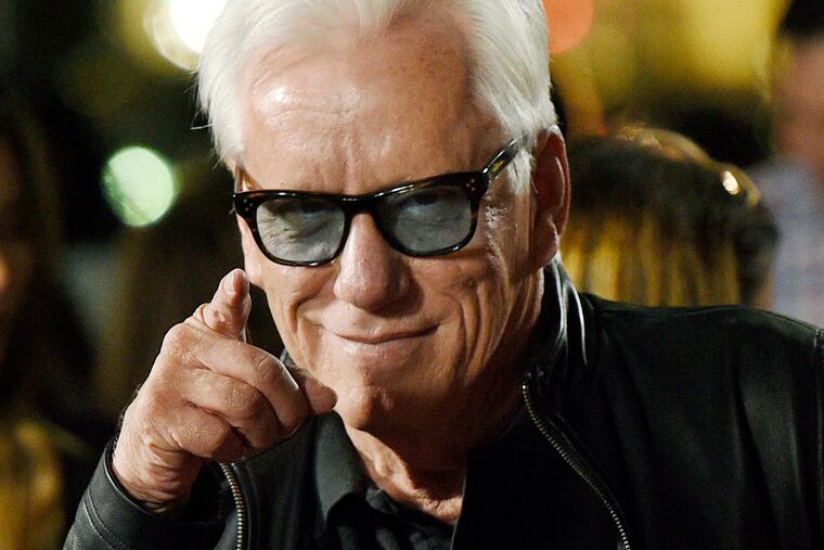 FILE - In this Nov. 2, 2016, file photo, actor James Woods poses at the premiere of the film "Bleed for This" at the Samuel Goldwyn Theater in Beverly Hills, Calif. A federal appeals court has agreed with the dismissal of an Ohio woman's defamation lawsuit against Woods over Twitter posts during the 2016 presidential campaign season. The Cincinnati-based 6th U.S. Circuit Court of Appeals on Wednesday, Feb. 27, 2019, upheld a lower court ruling for Woods. (Photo by Chris Pizzello/Invision/AP, File)