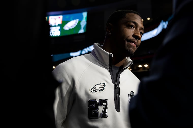 Eagles cornerback Quinyon Mitchell looked up to former Phillies prospect Jiwan James, who is from his hometown.