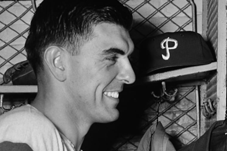Curt Simmons, one of the Whiz Kids, was only 20 years old when the 1950 season began. (AP file photo)