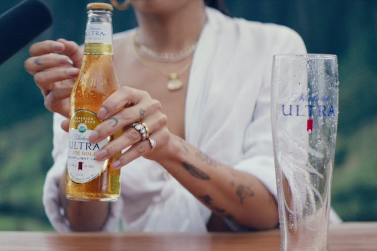 Michelob used autonomous sensory meridian response to tout its ULTRA Pure Gold beer in the company's 2019 Super Bowl NFL football spot.
