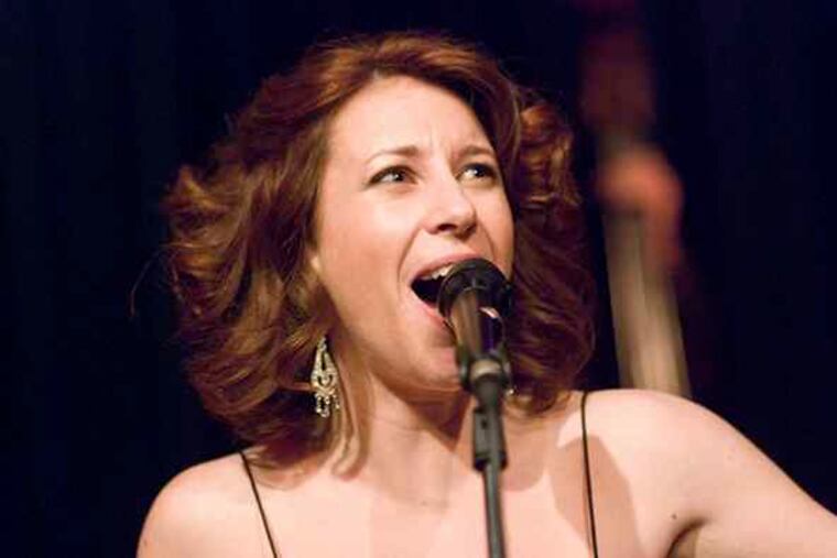 Robin McKelle sings from "Mess Around" tomorrow at Chris'.