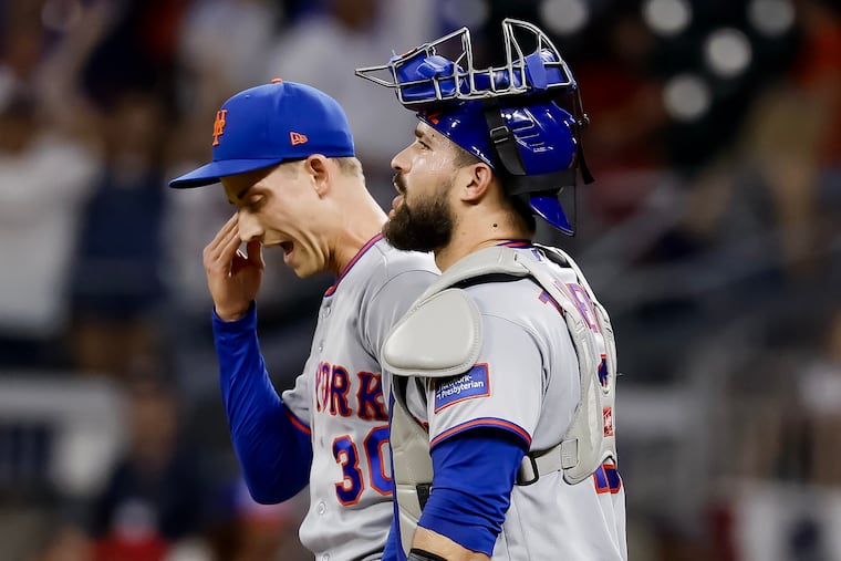Luke Weaver (left) had a 1.84 ERA with one save in 42 appearances with the Mets this season.