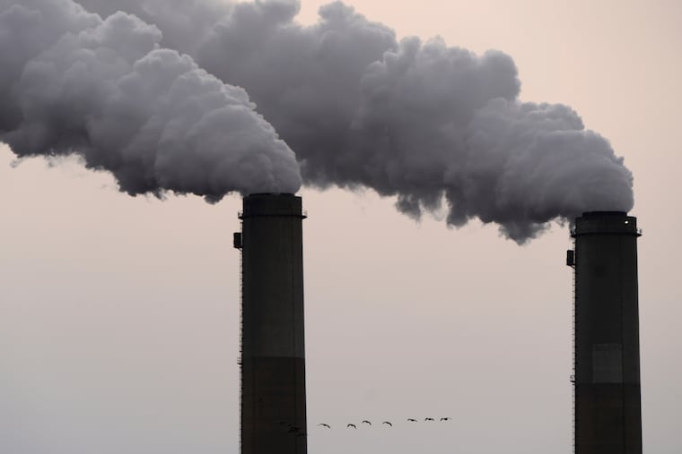The Jeffrey Energy Center coal-fired power plant operates near Emmett, Kan., Jan. 25, 2025. The Trump administration has reverted coal-plant rules to those put into effect during the Obama administration in 2012. (AP Photo/Charlie Riedel, File)