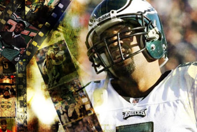 Donovan McNabb had some amazing moments as an Eagles, but never captured a Super Bowl title. (Chris Corter / Philly.com Photo Illustration)