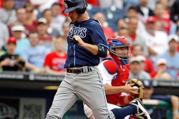 The Rays never trailed after going up 3-0 in the second game of Sunday's doubleheader. (H. Rumph Jr/AP)