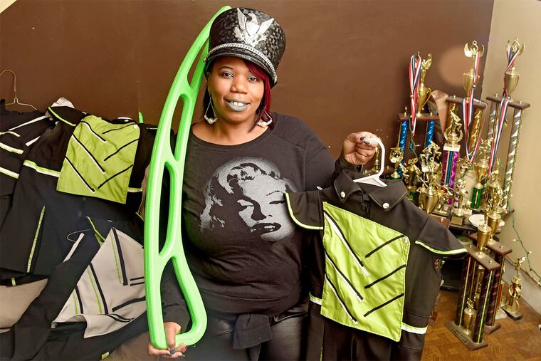 Nakeia Laws is thrilled her drill team will be strutting. "I used to always want to be in it," she says.