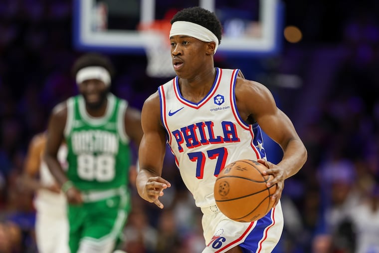 Sixers guard VJ Edgecombe will have some help from Jaylen Brown at a critical point in his NBA development.