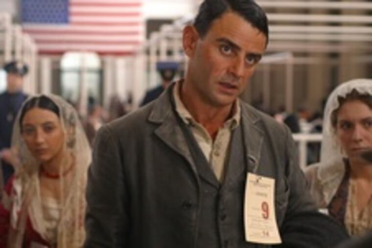 At Ellis Island, Vincenzo Amato, playing a Sicilian widower, joins thousands of immigrants in the final step to gaining entry to early 20th-century American. He traveled with his two grown sons and his aged mother.