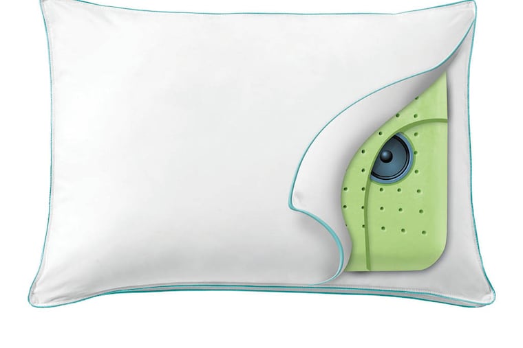 Brookstone pillow with speakers.