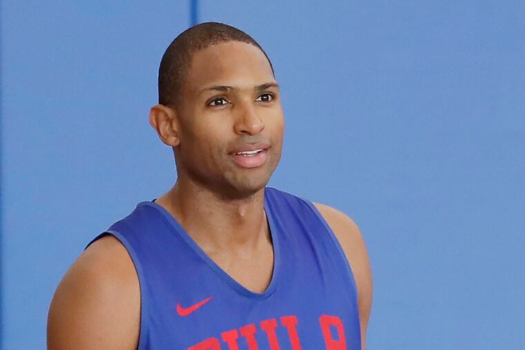The Philadelphia 76ers are counting on Al Horford to fill a key role in the 2019-20 campaign. (Elizabeth Robertson/The Philadelphia Inquirer/TNS)