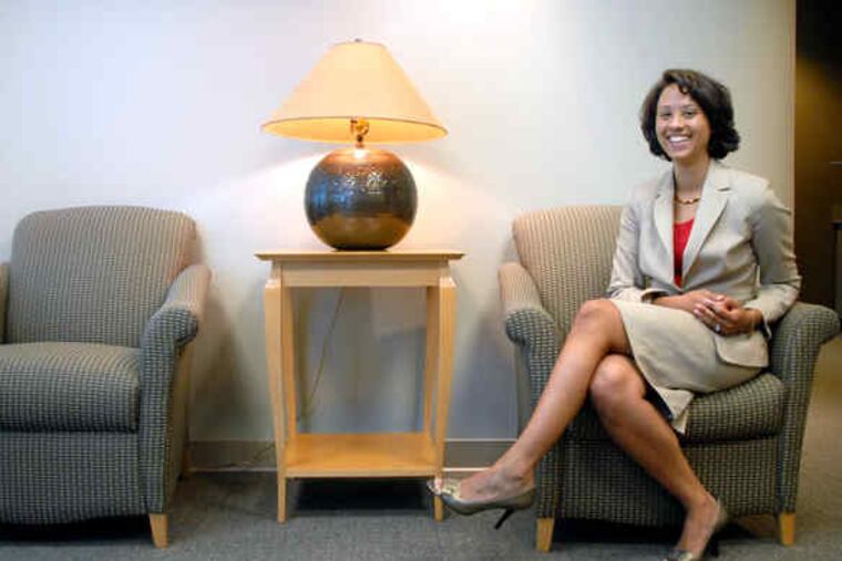 Lindi von Mutius has landed her dream job handling bankruptcy cases at Center City firm Flaster Greenberg.