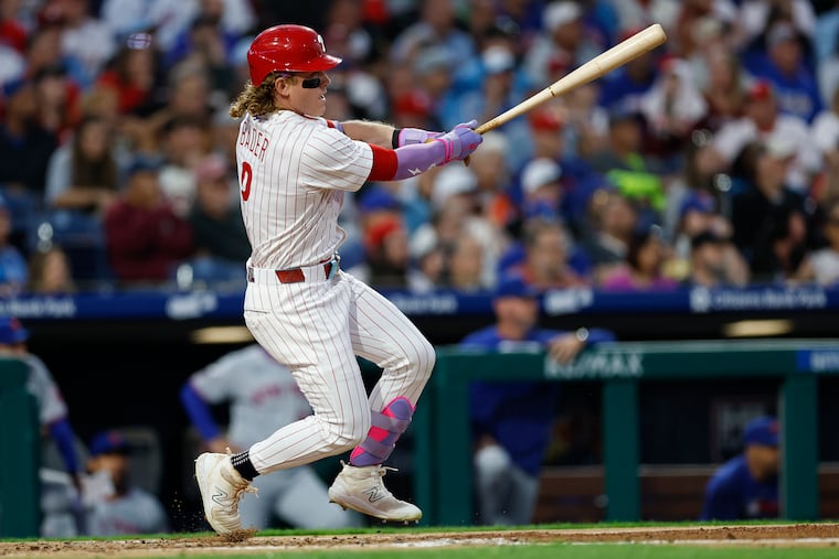 Phillies outfielder Harrison Bader enters Tuesday's game hitting .250 in 32 career games in the leadoff spot.