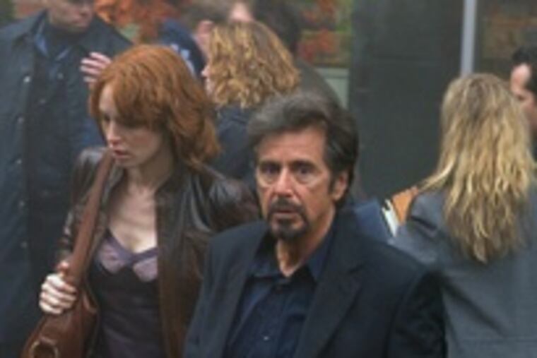 Alicia Witt plays student to Al Pacino's forensic psychiatrist, and she rolls with the armed professor as he hunts whoever is trying to kill him.
