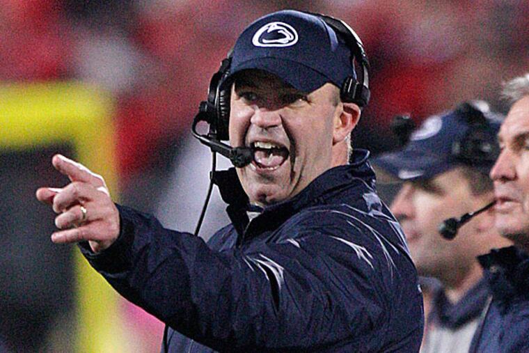 Penn State head coach Bill O'Brien. (Jay LaPrete/AP)