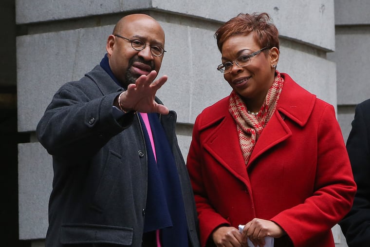 Mayor Nutter and Camden Mayor Dana Redd announce the New Year's Eve events planned for their respective cities on Friday, December 19, 2014.