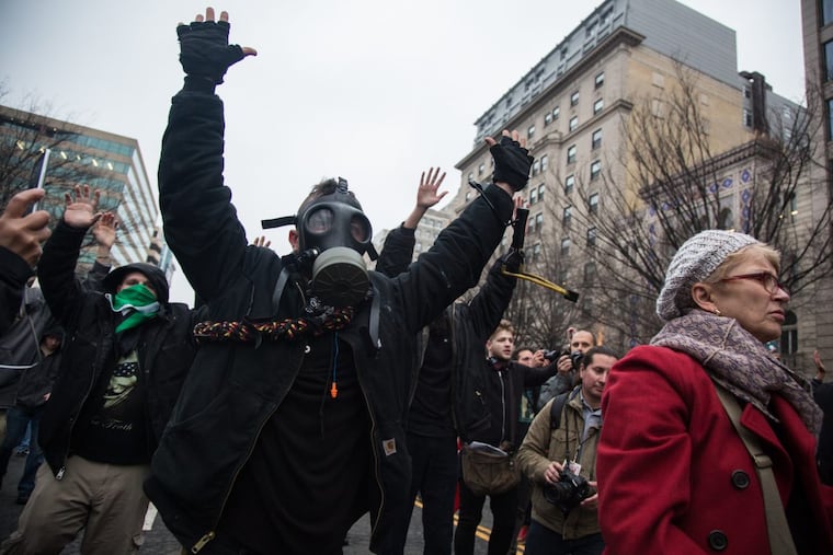 Hundreds were arrested after protests turned violent at the Jan. 20 inauguration. Two Philadelphians are among the first on trial.