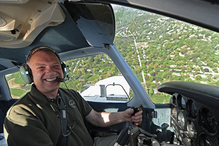 John Kassab, manager of Brandywine Airport, says the airport only breaks even despite serving a wide array of aviation clients. CLEM MURRAY / Staff Photographer