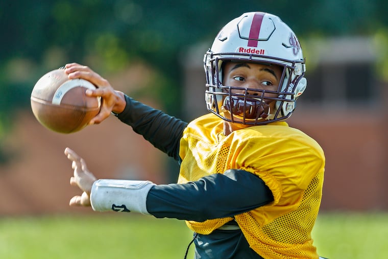 Abington High School quarterback Tamir Berthau has led the Ghosts to four straight wins.