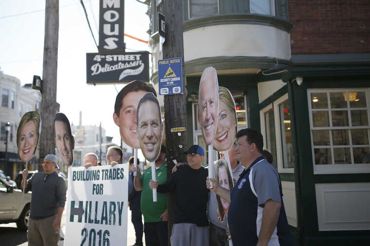 The Famous 4th Street Deli in Queen Village always draws a packed election day lunch crowd, with politicians noshing on huge sandwiches while union supporters parade outside with big-head posters. That won't happen on Tuesday, with a primary election held in a time of pandemic-driven social distancing.