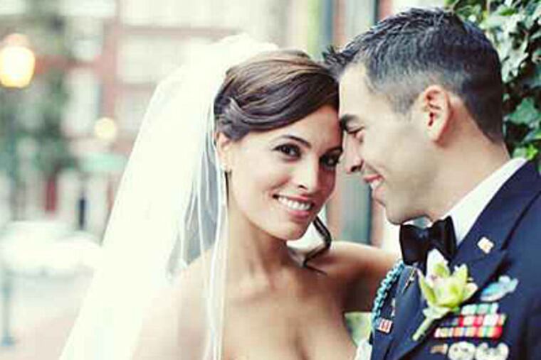 Lora Sheeran married Carmen Bucci on Sept. 18 in Philadelphia. (Alison Conklin Photography)